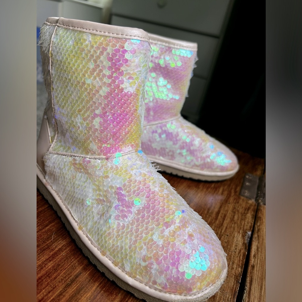 Sequin boots from Children’s Place